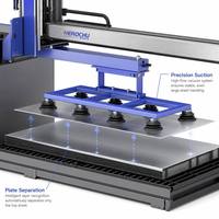 HEROCHU Sistema de Almacenamiento Automatizado de Placas Verticales con Láser, Sistema de Carga y Descarga Inteligente Personalizable, ASRS