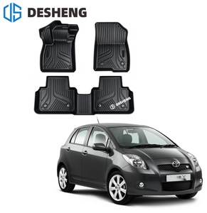 <span class=keywords><strong>Tappetini</strong></span> Auto Resistenti per <span class=keywords><strong>Toyota</strong></span> <span class=keywords><strong>Yaris</strong></span> 2006-2013 Plus, Impermeabili e Antiscivolo, Accessori Interni per Auto - Product Image 1