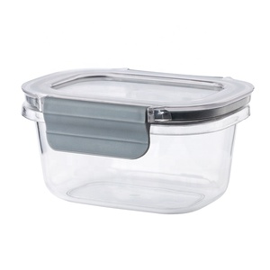 Jar Storage Maisons 413ML BPA Free PET Kitchen Organization Canisters Food Jar With Lid Airtight Food Storage Container Set