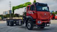 Camion benne intégré Sinotruk H0W0 MATE Zoomlion CLW 14 tonnes avec grue, pompe à engrenages haute efficacité, roulement et moteur Yuchai
