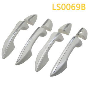 มือจับประตู Adili รุ่น LS0069B สำหรับรถยนต์โตโยต้า โคโรลล่า ปี 2014-2018 สีขาวและดำ ทำจากพลาสติกและโลหะ - Product Image 5