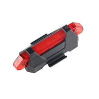 Feux arrière de vélo LED COB rechargeables légers, feux de sécurité pour le VTT, les trajets quotidiens et la conduite nocturne