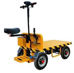 Carretilla Eléctrica Silenciosa de Plataforma Plana, Camión Volquete Eléctrico, Vehículo de Transporte de Carga de Cuatro Ruedas - Product Image 4