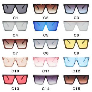 Custom Fashion Retro Big <b>Frame</b> <b>Black</b> Men Sunglasses UV400 Oversized Square Sunglasses for Women - Product Image 3