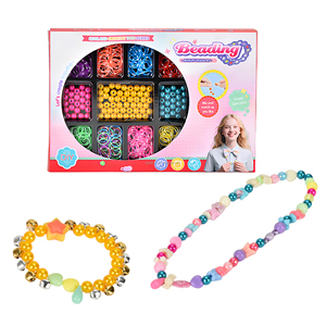 Joyería de Moda 2026 para Niñas, Collar de Cuentas Coloridas Hechas a Mano, Diseño DIY, Pulsera Decorativa, Accesorios - Product Image 1