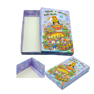 Tùy Chỉnh Sinh Thái Thân Thiện Cứng Nhắc Sóng Quà Tặng Bao Bì Hộp Với Miếng Bọt Biển Lót Tái Chế Logo In Ấn Nhà Máy OEM - Product Image 1