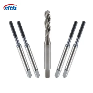 EITFS Spiral Point Straight Fluted Screw Thread Metric Plug Hand Tap Drill Set Hand Tools