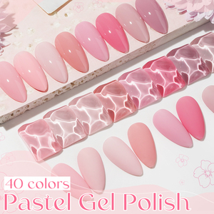 Vernis Gel <span class=keywords><strong>Pastel</strong></span> BD Personnalisé Sans HEMA Couleurs <span class=keywords><strong>Pastel</strong></span> Fournitures Professionnelles pour Ongles Échantillons Gratuits Soak Off UV Macaron - Product Image 2