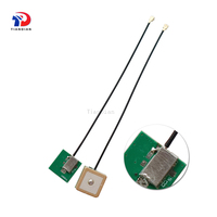 Envío Directo 15*15*4mm 3v-5V Ipx interno activo 1575,42 Mhz antena de parche GPS de cerámica
