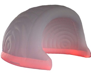 16.4 personalizzato/20ft <span class=keywords><strong>tenda</strong></span> a cupola gonfiabile con illuminazione a <span class=keywords><strong>LED</strong></span> per eventi fasi DMX controllabile - Product Image 1