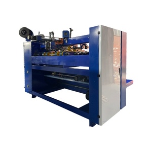 Máy làm thùng carton sóng hộp carton khâu máy bán tự động - Product Image 1