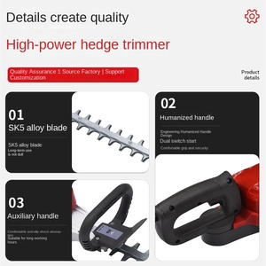 Sécateur de jardin sans fil haute puissance, cisailles à double tranchant pour haies et arbres à thé, clôture verte, lithium industriel 24V10AH - Product Image 5