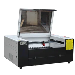 Được xây dựng trong quạt thông gió & máy bơm không khí CO2 Laser 50x70cm-Máy khắc CNC CO2 cuối cùng