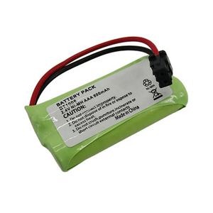 Paquetes de baterías recargables NI-MH <span class=keywords><strong>2</strong></span>*AAA BT-1008/1021/CP515B <span class=keywords><strong>2</strong></span>.4V 600mAh para teléfonos inalámbricos - Product Image 3