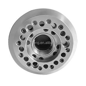 4 hàm thủy lực <span class=keywords><strong>Chuck</strong></span> với rắn Độ chính xác cao điện <span class=keywords><strong>Chuck</strong></span> 125mm 160mm 200mm 250mm CNC máy tiện - Product Image 4