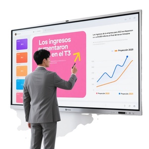 กระดานอัจฉริยะแบบอินเทอร์แอคทีฟ AI 4K LCD รุ่น ITATOUCH HT-75D รับประกัน 3 ปี ขนาด 75 นิ้ว สำหรับการศึกษา/โรงเรียน/การประชุม รองรับการสัมผัส 40 จุด กล้อง AI 48MP - Product Image 1