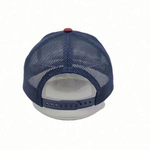 Casquette de camionneur en maille avec logo personnalisé en cuir Richardson - Product Image 5