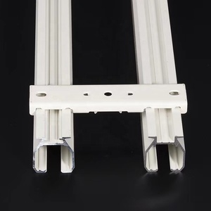 Tringles à rideaux accessoires de Rails de rail monté au <span class=keywords><strong>plafond</strong></span> aluminium I support de Rails de rideau - Product Image 2