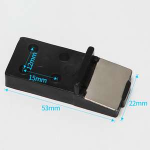 Cerradura de Puerta con Contacto para Ascensor de Diseño Moderno en Acero para Uso en Hoteles, Villas y <span class=keywords><strong>Apartamentos</strong></span> CV330/CV190, Punto de Contacto para Pago en el Pasillo 161 - Product Image 3