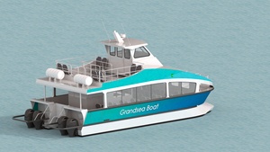 Catamarán <span class=keywords><strong>de</strong></span> Aluminio Grandsea <span class=keywords><strong>de</strong></span> 11.78m para Maldivas, Ferry con <span class=keywords><strong>Motor</strong></span> Fuera <span class=keywords><strong>de</strong></span> Borda para 30 Pasajeros en Venta - Product Image 3