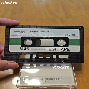 NUEVA CINTA DE PRUEBA ORIGINAL ABEX TCC-901 Mirror CASSETTE 18um Excelente - Product Image 1