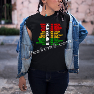 Junethth <span class=keywords><strong>Dream</strong></span> Like Leaders-impresión de diseños de transferencia por calor, como Martin junethth Day, pegatina de vinilo de transferencia - Product Image 4