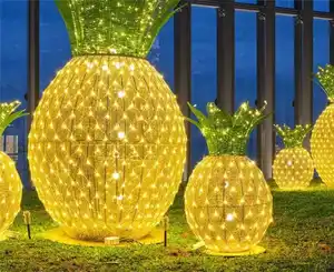 Distribuição popular jardim paisagismo decoração ao ar livre partido levou net natal luzes venda