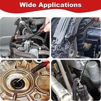 Kit d'outils de démontage de garnitures de voiture 17 pièces avec crochets, pics, grattoir, pince de déclipsage rapide et extracteur de rivets