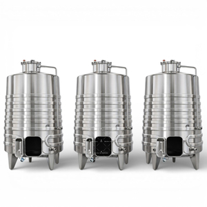 ถังหมักไวน์แดง/ขาวสแตนเลสขนาด 500 ลิตร-3000 ลิตร มือสองสำหรับขาย - Product Image 3