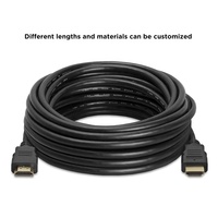 Câble HDMI mâle vers mâle, longueur 1m, 2m, 3m, 5m, 8m, 10m, 15m, vente en gros, 4K, 8K, 60Hz, 1080P