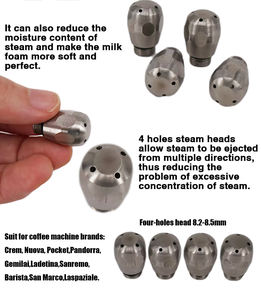 AM Store Hot Item 1PCS Accessoires pour cafetière expresso Buse vapeur en acier inoxydable Compatible avec Gemilai Crm3605 - Product Image 5