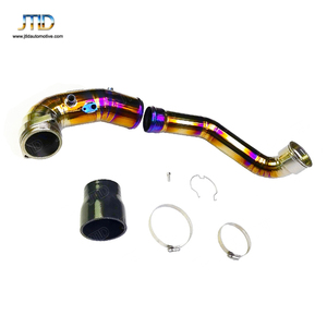 Pour <span class=keywords><strong>Toyota</strong></span> <span class=keywords><strong>Supra</strong></span> A90 /B58 GEN2 Tube de Turbine ensemble de deux pièces produit fini tuyau de Charge en titane - Product Image 3