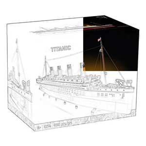 Z 9090 piezas del juego de bloques de construcción MOC del Titanic, juguete educativo de bloques de construcción, adecuado para grandes cruceros. - Product Image 3