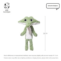 Peluche Zhuoqu Dewa Crocodile Bestie en polyester et coton PP, figurine amusante, poupée unisexe, compagnon de sommeil, oreiller à câliner