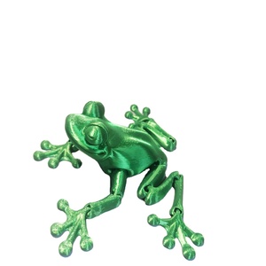 Jouet en plastique imprimé en 3D personnalisable, modèle miniature exquis, ornements d'animaux (fourmis, grenouilles, crabes ermites), cadeaux pour enfants - Product Image 2