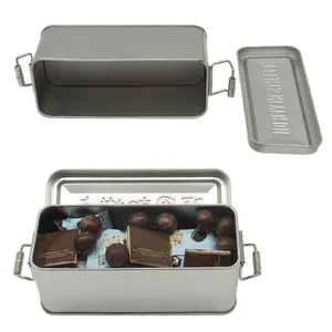 Accessories Storage Biscuits Gift Chocolate Kitchen Spices Organizer Metal Tin Box