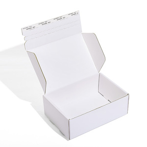 <span class=keywords><strong>Cajas</strong></span> de correo de envío de tira de corte autosellante de embalaje corrugado con cremallera reciclada personalizada - Product Image 3