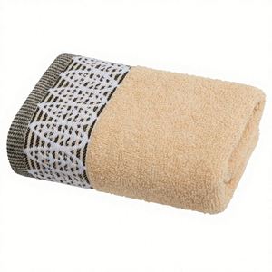 Serviettes de bain de luxe personnalisées 100% coton pour femmes, hypoallergéniques, broderie jacquard, rectangulaires, écologiques, absorbantes, pour la maison, l'hôtel, les voyages - Product Image 1
