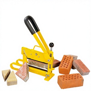 TRADE PEAK QTP5110 Máquina de corte de piedra portátil manual Divisores de corte de bloques 100mm de espesor para uso de ladrillos de cemento Alta seguridad - Product Image 1