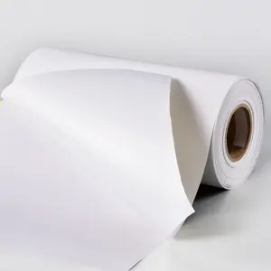 60g di stampa in fusione di materiale grezzo etichetta autoadesiva etichetta alimentare carta rilascio Glassine Jumbo Roll