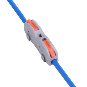Conector de cable de conexión rápida SPL-1 de 32A, material ABS, para unir cables blandos y rígidos - Product Image 3