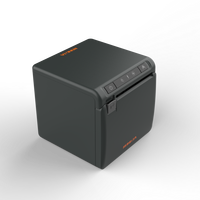 Kongta ACE H2 Printer penerimaan termal, Printer Mini Premium hitam, solusi cetak POS kecepatan tinggi