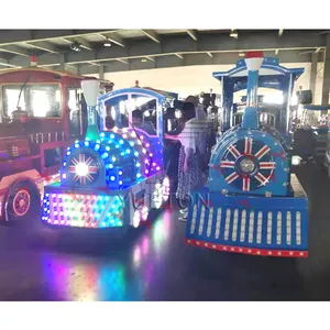 Amusement Park Rides ไฟฟ้า Trackless รถไฟ Tren Electrico สำหรับขาย