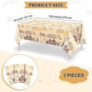 <span class=keywords><strong>Mantel</strong></span> impermeable desechable <span class=keywords><strong>de</strong></span> plástico <span class=keywords><strong>de</strong></span> nuevo diseño para suministros <span class=keywords><strong>de</strong></span> fiesta - Product Image 2