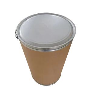 Tambor de Fibra CH con Aros de Hierro y un Diámetro de 38 cm para Contenedores de Polvo como Tintes - Product Image 4