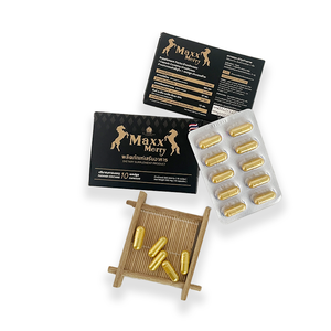 OEM Concentrado Maca Epimedium Multiherb Extracto 10 Cápsulas Caja Suplemento de salud para hombres Cápsulas de refuerzo de energía - Product Image 4