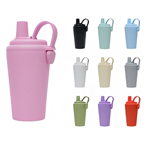 Gobelet de voyage isotherme de luxe en acier inoxydable 2026 avec bec verseur, personnalisable avec logo, pour café, avec couvercle à boucle, 16 oz, vente en gros - Product Image 1