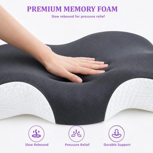 Custom Butterfly Cervical Pillow with Memory Foam Modern Ergonomics Contour Neck Support Cushion for Deep Sleep - Product Image 4