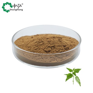 Extrait de feuille d'<span class=keywords><strong>ortie</strong></span> de qualité alimentaire à bas prix, en poudre, extrait par solvant, emballé sous vide, conditionnement en fût de 1 kg - Product Image 1