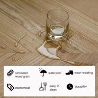 ORON DECO Kunststoff-PVC-Bodenbelag Selbstklebende Fliesen Vinyl-Wandfolie Heimdekoration Werkstatt Wasserdichter Vinyl-Bodenbelag in Rollenform